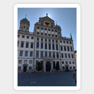 The Town Hall Of Augsburg Sticker